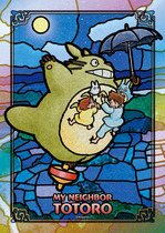 Spot Japanese imported Ensky puzzle Hayao Miyazaki Totoro Moonlight transparent 208 pieces