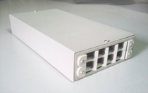 White Thickened 8 Kou LCCFC SC ST Universal Fiber Box 8 Core Jumper Terminal Box Tabletop Tail Fiber Fusion Box