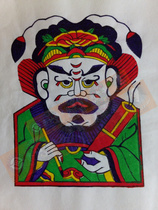 Zhu Xian Zhen Wood Prints of the Year Paints) Non-relic products) auspicious year painting Kuitou 9 9 Yuan one painting