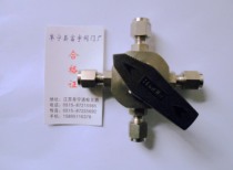 1 4 card set imitation American ball valve High pressure ball valve four-way ball valve Fuyu valve quality assurance