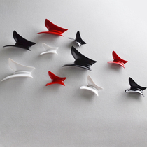 European ceramic butterfly wall decoration Creative Wall living room TV background Wall Wall wall hanging bedroom wall sticker three-dimensional