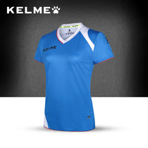 KELME Kalmei football uniform womens sweat fast-drying board uniform game training suit short sleeve