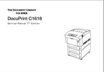 Fuji Xerox DocuPrint C1618 A4 Laser Copy Printer Chinese Repair Manual Firmware upgrade