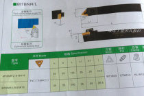 CNC external turning tool CNC tool holder tool holder MTBNR L1616 2020K16