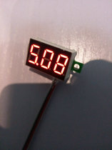 Digital tube Digital voltage test display High precision anti-reverse connection meter head test Multi-purpose high-definition low-power consumption