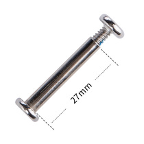 Universal roller skates wheel screws wear nails Children roller skates roller skating adult wheel nuts long and short accessories 27mm