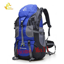 FREEKNIGHT 50L Outdoor Backpack Camping Climbing Bag Waterpr