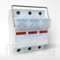 Zhenghhao RT18-63X 3P 500V 63A Fuse base 14x51 Filled tube fuse