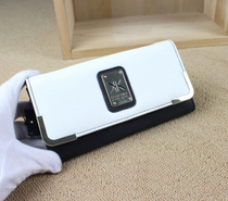 Fashion KK Womens wallet American Tide brand KK long wallet rhomed hand grab night banquet mobile phone bag