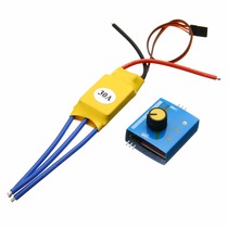 DC 12V Brushless Motor Speed Controller 3-phase 30A High-Pow