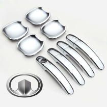 Great Wall Tengyi C30 C50 modified special handle door bowl electroplating decorative protection sticker handle door Bowl protection patch