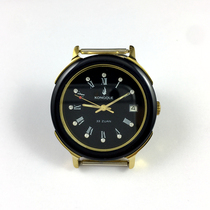 (Guangguang shop) Peacock brand automatic mechanical watch Rome black face diameter 37MM gift strap