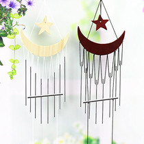 Special price Creative Star European-style multi-tube anti-rust metal wind Sul hanging decoration door decorated room decorated birthday Gift Garden