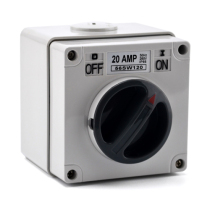Uka 56SW120 square industrial waterproof switch Australian knob switch outdoor power switch rainproof switch