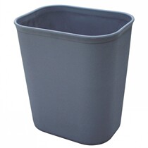 Hotel guest room without lid trash can 8L 14L household plastic storage barrel flame retardant rectangular toilet office