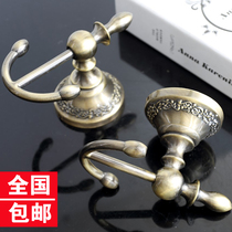 High-grade luxury European zinc alloy Villa curtain adhesive hook hanging ball hanger display rack adhesive hook wall hook wall hook clothing