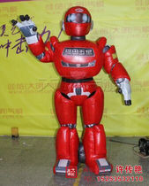  High-end customized inflatable simulation robot air mold man walking robot inflatable activity cartoon machine