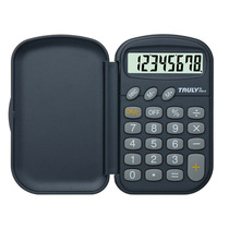  Xinli 319A-8 Calculator Portable Business handheld calculator Clamshell Business 8-digit calculator