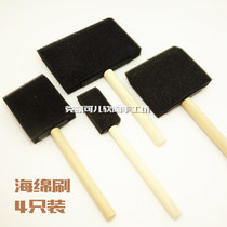 Sponge brush set butterfly goubat glue sponge brush mod podge brush sponge brush