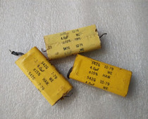 Dismantling machine American antique Western electric red head WE HAW 400V4UF Fever Fever Frequency Division Film Capacitor