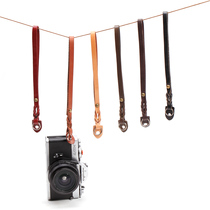 cam-in Italian original plant tanned cowhide camera wrist strap round hole interface WS008