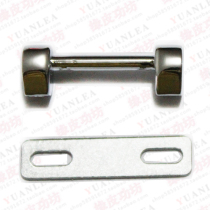 Single bar C291 bright silver color 2CM