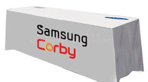 Custom conference tablecloth Advertising tablecloth tablecloth Printed cloth exhibition tablecloth Printed word LOGO tablecloth