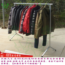 Factory clothes rack Floor-standing single-pole stand Folding clothes display shelf Baby simple hanger