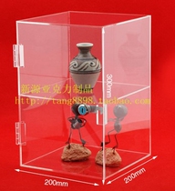 High transparent double layer with lock display box custom acrylic plexiglass sheet arbitrary cutting custom processing