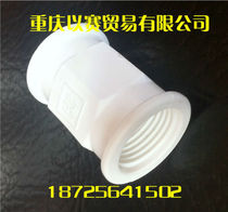 Solar pom pipe parts 4 points and equal diameter straight joint quick connector small diameter joint 4 points inner wire joint