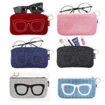 Felt glasses bag travel portable light sunglasses bag myopia glasses bag glasses case sun glasses storage bag