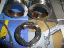 Lincoln welding machine assorted robot dedicated wire feeding wheel Lincoln wire feeding machine special wire feeding wheel