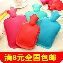 Nostalgic water filled hot water bag flush water hot water bag large explosion-proof hand warmer treasure thick rubber water water bottle