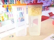 Tupperware new slim pot plastic cold Kettle Teapot with filter large capacity fresh beverage bottle 2L cold water