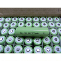 Pointed NI-MH 1 2V AA 5 2500MAH rechargeable battery foot capacity industrial clothing