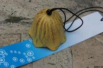 1 piece Clear Japanese metal pendant Southern Cast iron wind chimes Japanese iron tulips