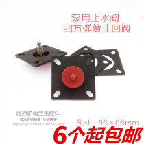 Jet pump inlet check valve plastic square check valve globe valve jet water pump accessories inlet valve