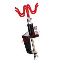  Metal airbrush holder Clip-on airbrush holder can put two airbrush model model airbrush pen holder