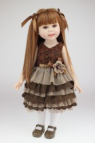 Cute princess long hair dressup doll girl toy doll foreign trade 18 inch American girl NPK doll