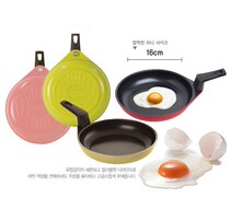 South Korea imported neoflam mini round frying pan frying pan non-stick pan 16cm
