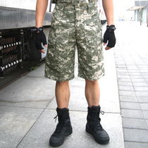  Outdoor military fans multi-pocket loose casual pants ACU camouflage shorts three-point pants large pants pants mens pants summer