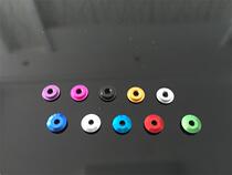 Self-made Tamiya four-wheel drive accessories color aluminum alloy guide wheel flat gasket convex gasket wide gasket monolithic