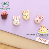 Japanese Farm House bear refrigerator stickers creative cute bunny magnetic stickers cartoon magnets