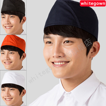 (whitegown) new chef hat men and women chef hat Korean tooling chef hat