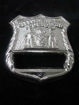 American Badge 019 (New York Badge Surprised) 7X6 cm