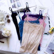 Summer Korean modal chic lace camisole Vest Womens interior slim short bottoming top summer base shirt