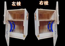 Solid Wood fir medium-sized parrot nest box Golden Sun parrot breeding box Xuanfeng anti-bite Birds Nest can