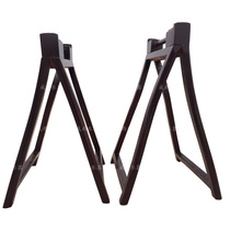 Dunhuang ancient zither rack Advanced portable ancient zither rack A type of handheld shelving man-shaped solid wood guzheng leg