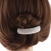 Korean hair accessories headwear rhinestones big hairclip hair twist clip clip clip twist clip ponytail clip ponytail clip female