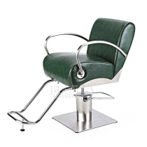 Stainless steel hair chair Hair salon hair cutting chair Hair salon hair chair lift net red hair chair